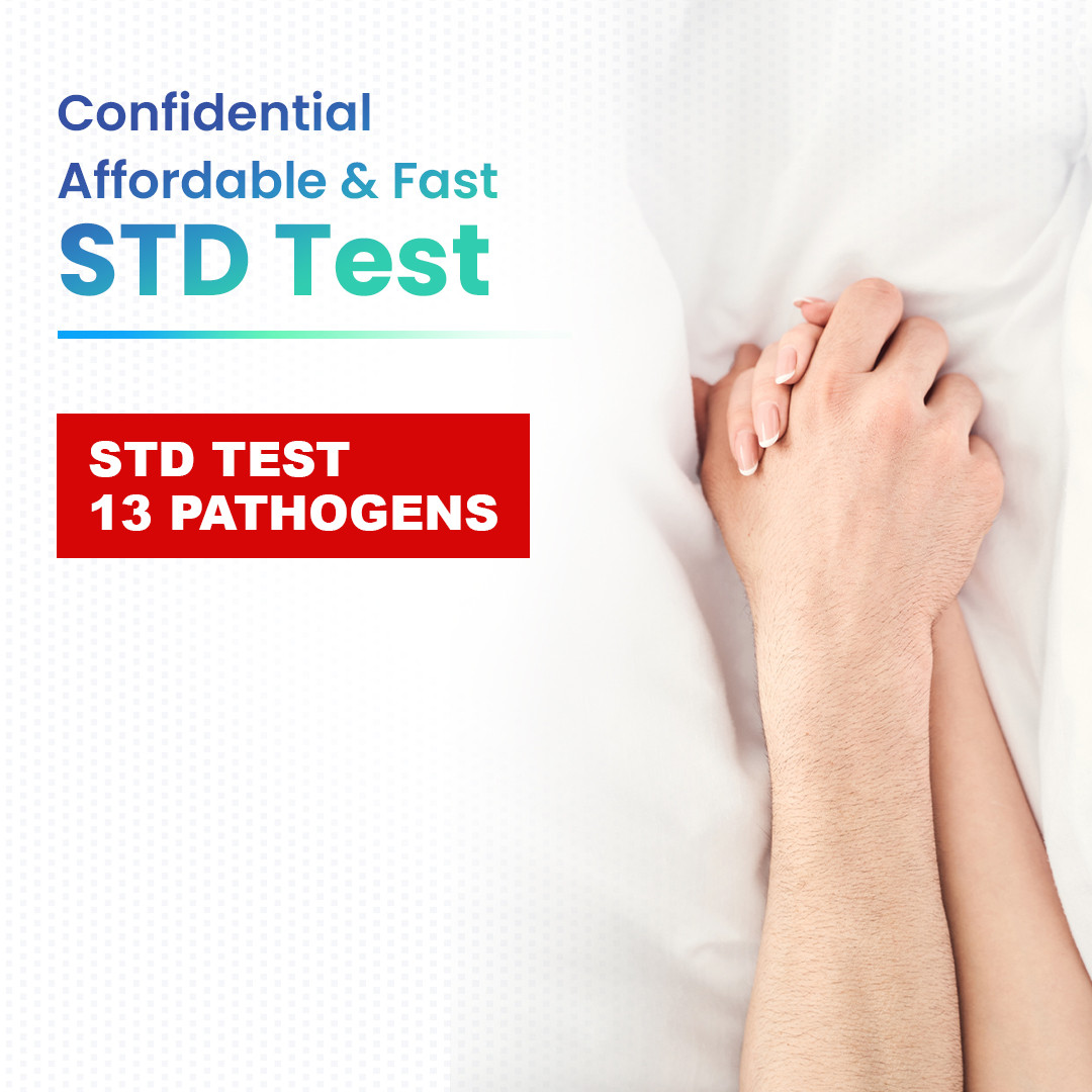 STD TEST 13 PATHOGENS
