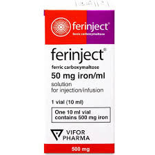 Ferinject iron/ml 50mg